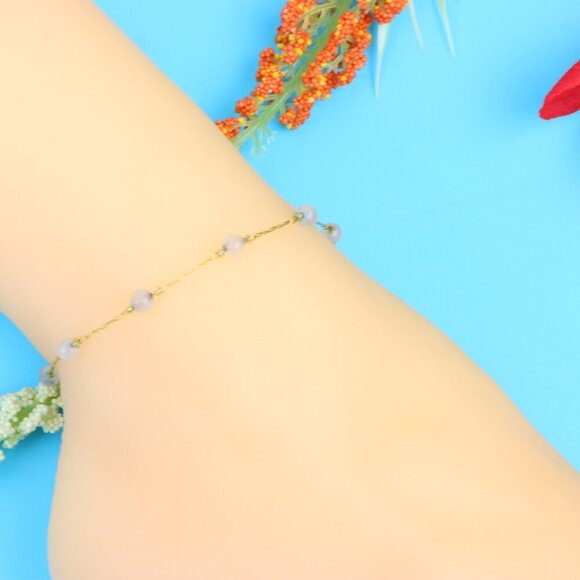 Elegant Handmade Anklet – Perfect for Women & Girls | Ideal Gift Option, DYC1646 - Picture 3 of 10